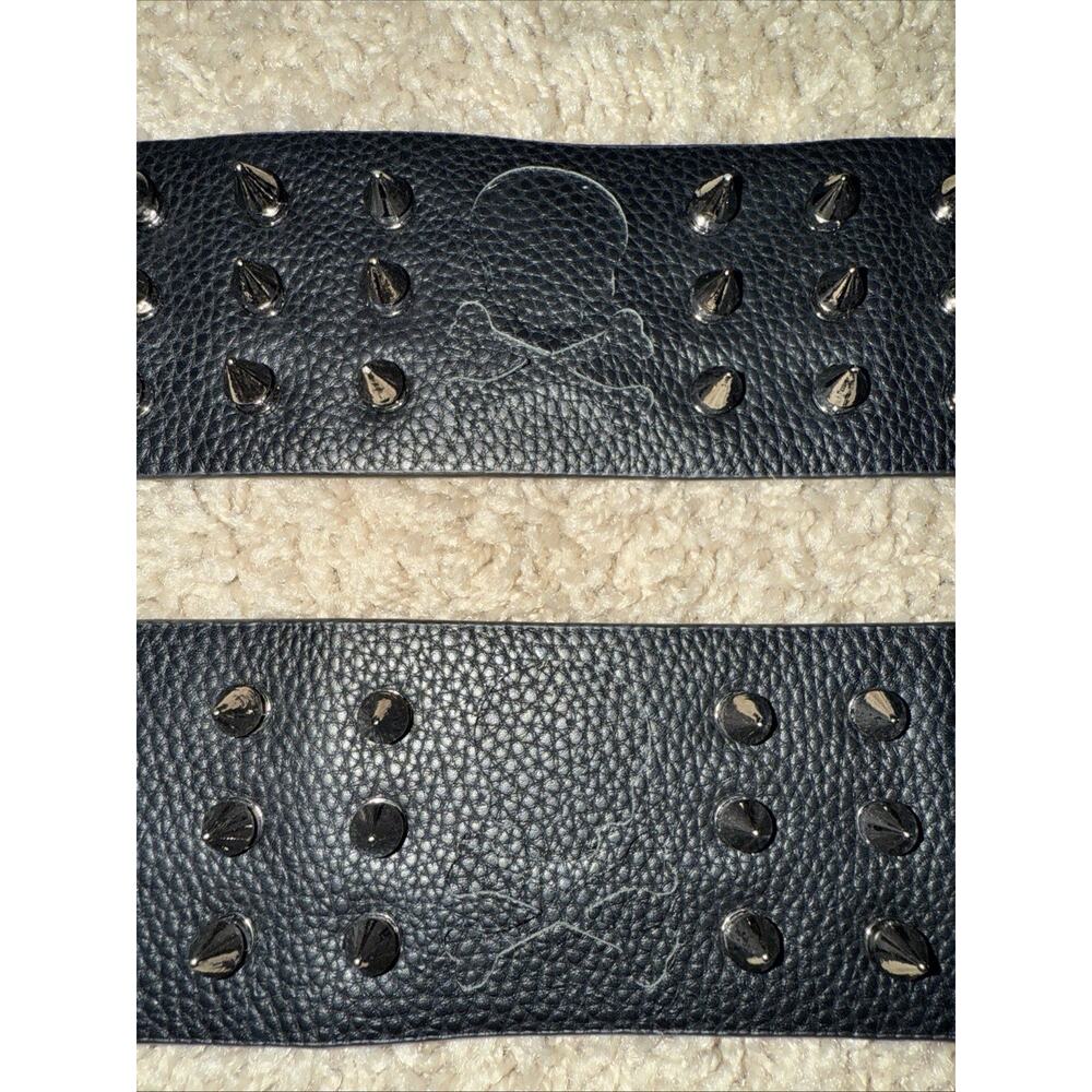 Hot Topic Skull & Crossbones Spike Bracelets - Picture 2 of 3